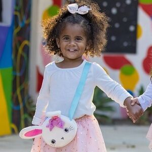 Adora Be Bright Collections, Kids’ Purse Bday Gift Easter Bag With Purple Strap